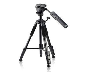JJC VCT-VPR1 Compact Remote Control Tripod for Sony Alpha A7R IV A7 III A7S II A9 A6000 A6600 A6500 A6400 A6300 A6100 RX100 VII RX10 HDR-CX405 CX440 CX455 CX675 CX900 FDA-AX53 AX33 AX100 AX700