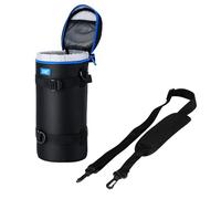 JJC Water Resistant Deluxe Lens Pouch with Shoulder Strap for Canon RF 800mm F11 is STM, RF 100-500mm F4.5-7.1L is USM, AF-S NIKKOR 200-500mm F5.6E ED VR, Tamron 150-600mm & Interior Size 125 x 290mm