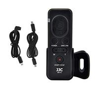 JJC Wired Remote Control with Multiterminal Cable for Son. RX10M5 A1II A7M3 | Replaces Sony RM-VPR1 Commander|1m Cable for Non-Shaking Shots|1/4"-20 Mount|No battery required|Lightweight Durable ABS