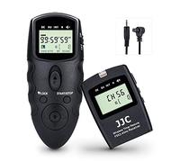 JJC Wireless Remote Shutter Release Intervalometer Timer for Canon EOS 5D Mark IV III II 5D 6D 6D Mark II 7D 7D Mark II 1D 1D Mark IV III II 1DS 1DX Replaces Canon TC-80N3