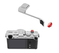 JJC XE5 Metal Thumbs Up Grip Hot Shoe Thumb Support Handgrip for FUJIFILM FUJI X-E5 Camera, Enhanced Grip for One-Handed Shooting, Silver