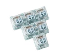 JJCFGRDM 10-Pack 3 Pin Tactile Silent Mute BLUISH WHITE SMD Switches 42g For MX Mechanical Keyboard