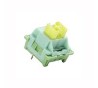 JJCFGRDM Dustproof switches Honey Peach silent Lime Crystal Linear Yellow Silver Red Panda tactile mechanical keyboard switch 3pin (Size : 70PCS, Color : Lime Silent Tactile)