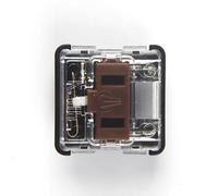 JJCFGRDM Low Profile Choc Switch 1350 Chocolate Keyboard Switch For Mechanical Keyboard White Brown Red (Color : Choc Brown 10 pcs)