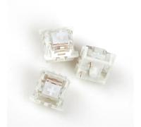 JJCFGRDM SMD RGB 3 pin MX Switch Brown Blue Red Silent White Gray OTM For GK61 GK64 MX Mechanical keyboard Replacement Halo Ture (Size : 200 pcs, Color : Silent White)