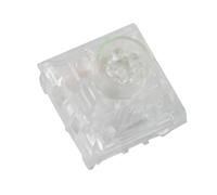 JJCFGRDM V2 Switch RGB SMD Linear 60g Switches For Mechanical keyboard Mx Stem 5pin Self lubricating Transparent (Color : 90 pcs)