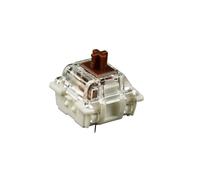 JJCFGRDM V3 RGB SMD Switches Yellow Silver Clear Pro Switch Pre Lubed For MX Mechanical Keyboard (Size : 90 pcs, Color : Brown 3.0)