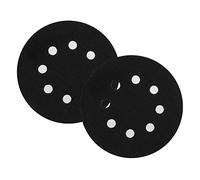 JJDD thin Interface pad 5-Inch 8 Holes Hook and Loop Soft Sponge Cushion Interface Buffer Pad thickness 3mm, Pack of 2