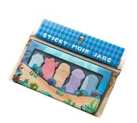 JJDFW 150 Sheets/Set Cartoon Animals Sticky Notes Classified Indexing Stickers Bookmarks Notepads Stationery