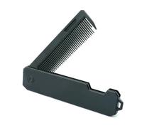 JJDFW 3 in 1 Portable Folding Comb Barber Clipper Wide Tooth Oil Head Hair Combs Mini Beard Combing Salon Styling Tool