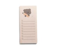 JJDFW 50 Sheets Cute Memo Pad Message Notes Decorative Notepad Note Checklist memo Stationery Office Supplies