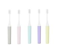 JJDFW 5Pcs Portable Compact Soft Hair Folding Toothbrush Perfect for Travel Camping and Hiking Easy to Take Toothbrushes