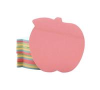 JJDFW Cute Shaped Sticky Notes 50/100 Sheets in Heart Leaf Bear Pastel Memo Pads for School Office Scrapbooking Craft