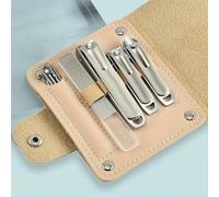 JJDFW Nail Clippers 4 Pieces Professional Trimmer Pedicure Care Tools File Manicure Set Home Care Gift