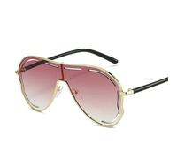 JJDFW Oversized Square Shield Sunglasses Women Butterfly One-Piece Sun Glasses Big Frame Ladies Eyewear