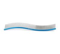 JJDFW Pet Curved Comb Stainless Combs Professional Pet Grooming Dense Sparse Teeth Dog Cat Cleaning Brush Open Knot Combmb