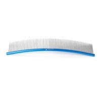 JJDFW Pet Curved Comb Stainless Combs Professional Pet Grooming Dense Sparse Teeth Dog Cat Cleaning Brush Open Knot Combmb