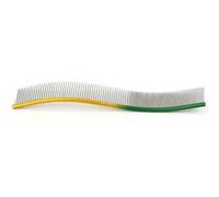 JJDFW Pet Curved Comb Stainless Combs Professional Pet Grooming Dense Sparse Teeth Dog Cat Cleaning Brush Open Knot Combmb