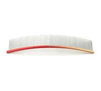 JJDFW Pet Curved Comb Stainless Combs Professional Pet Grooming Dense Sparse Teeth Dog Cat Cleaning Brush Open Knot Combmb