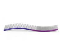 JJDFW Pet Curved Comb Stainless Combs Professional Pet Grooming Dense Sparse Teeth Dog Cat Cleaning Brush Open Knot Combmb