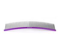 JJDFW Pet Curved Comb Stainless Combs Professional Pet Grooming Dense Sparse Teeth Dog Cat Cleaning Brush Open Knot Combmb