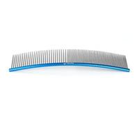 JJDFW Pet Curved Comb Stainless Combs Professional Pet Grooming Dense Sparse Teeth Dog Cat Cleaning Brush Open Knot Combmb