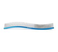 JJDFW Pet Curved Comb Stainless Combs Professional Pet Grooming Dense Sparse Teeth Dog Cat Cleaning Brush Open Knot Combmb