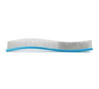 JJDFW Pet Curved Comb Stainless Combs Professional Pet Grooming Dense Sparse Teeth Dog Cat Cleaning Brush Open Knot Combmb