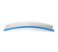 JJDFW Pet Curved Comb Stainless Combs Professional Pet Grooming Dense Sparse Teeth Dog Cat Cleaning Brush Open Knot Combmb