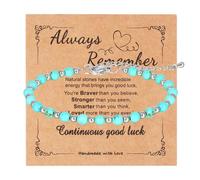 JJDreams Chakra Bracelet Ladies Bracelet Gemstone Bead Bracelets Natural Stone Bracelet with Silver Bead Natural Stone Beads Ladies Healing Crystals Bead Bracelet,Green