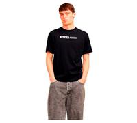 JACK & JONES Men's Jjecorp Logo Tee Play SS O-Neck Noos T-Shirt, Black/Print:Play 5, L