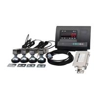 JJENXYYDS High Precision Livestock Scale Kit,XK3190 A12E Weighing Indicator Weight Scale Indicator,with 6 Status Indicators,for Platform, Bench, Floor, Weighbridge, Truck Scale