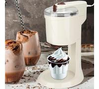 JJENXYYDS Ice Cream Maker Machine with Compressor,Soft Serve Ice Cream Machine,Fully Automatic Mini Fruit Ice Cream Cone Makerfor Home Simple One Push Operation