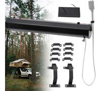 JJENXYYDS Off Road Shower,Roof Rack Shower,Portable Solar Heated Road Shower,with 4.9ft Water Hose & Shower Head,Suitable for Suvs, Sedans, Rvs, Trucks 30L/6.6Gal