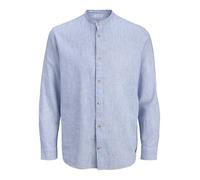 Jjesummer Linen Blend Band Shirt L/S Sn, Infinity, L