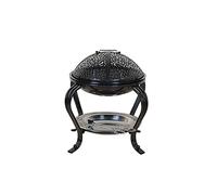 JJFIRE Brazier, Fire Pit Indoor Winter Charcoal Heater Outdoor Stove Household Smokeless Carbon Brazier Stainless Steel Grill (Size : S)