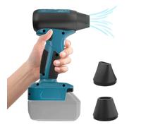 JJFX Compressed Turbo Blower for Makita 18V Battery, Jet Violent Fan 4-Speed Max 130000RPM Wireless High Speed Handheld Fan for Air Duster Cleaner, Keyboard Cleaning, Drying, Leaf Blower, BBQ