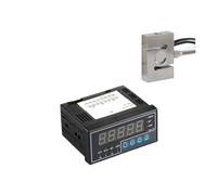 JJHQOKYNA Indicator Display+Load Cell S Type Pressure Tension Sensor Combination Set 200kg 300kg 500kg 1000kg 2000kg(200kg)
