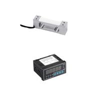 JJHQOKYNA Load Cell Sensor with Indicator Display Beam Weight Compression and Tension Sensor5KG 10KG 20KG(10KG and Indicator)