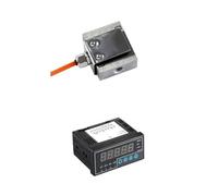 JJHQOKYNA Micro Load Cell Sensor with Indicator Display Tension 5KG 10KG 20KG 30KG 50KG S Type Weighing for Small Scale(30KG and Indicator)