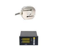 JJHQOKYNA S-Type Load Cell Sensor with Indicator Display Compression and Tension Cells for Force Measurement 3KG 5KG 10KG 20KG 30KG(300KG and Indicator)