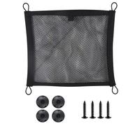 JJiaoLinin Storage Nets for Campervans,Cargo Net for Van Campervan Storage Net with 4 Screws & 4 Hooks Elastic Nylon Storage Net Car Mesh Cargo Net for Caravan Motorhome Trunk Vans