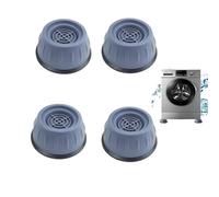JJiaoLinin Washing Machine Feet Pads, 4PCS Universal Anti Vibration Washing Machine Mat Anti Slip Noise Cancelling Washing Machine Feet Rubber Washing Machine Vibration Pads for Dryer,Dishwasher