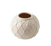 JJJing5 Vintage Plant Pot Ceramic Textured Planters Flower Pot Indoor Outdoor Modern Decorate Plant Garden Decor