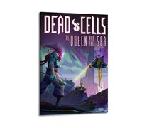 JJKKLB Dead Cells Queen And The Sea Video Game Poster Poster Decorative Painting Canvas Wall Posters And Art Picture Print Modern Family Bedroom Decor Posters 20x30inch(50x75cm)