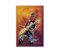 JJKKLB Guitarist Carlos Santana Poster Poster Decorative Painting Canvas Wall Posters And Art Picture Print Modern Family Bedroom Decor Posters 16x24inch(40x60cm)