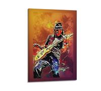 JJKKLB Guitarist Carlos Santana Poster Poster Decorative Painting Canvas Wall Posters And Art Picture Print Modern Family Bedroom Decor Posters 16x24inch(40x60cm)