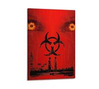 JJKKLB Movie 28 Days Later Poster3 Poster Decorative Painting Canvas Wall Posters And Art Picture Print Modern Family Bedroom Decor Posters 20x30inch(50x75cm)