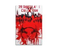 JJKKLB Movie 28 Days Later Poster4 Poster Decorative Painting Canvas Wall Posters And Art Picture Print Modern Family Bedroom Decor Posters 12x18inch(30x45cm)
