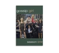 JJKKLB Poster for Gossip Girl Season 1 Poster Decorative Painting Canvas Wall Posters And Art Picture Print Modern Family Bedroom Decor Posters 24x36inch(60x90cm)